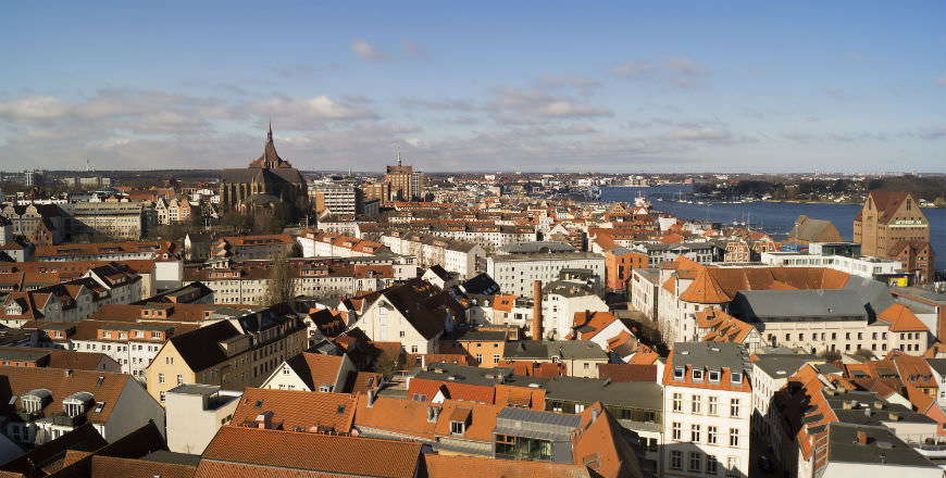 Rostock, the second largest city in the Mecklenburg region