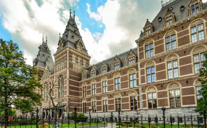 Rijksmuseum, one of the top 3 most popular museums in the World